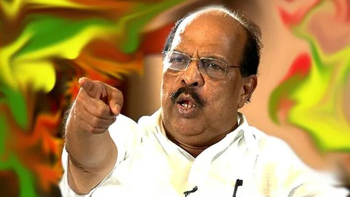 G Sudhakaran strongly criticized drug trafficking G Sudhakaran strongly criticized drug trafficking