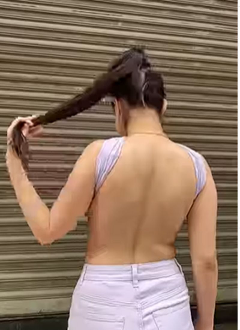 Urfi Javed massively trolled again for backless outfit dpl