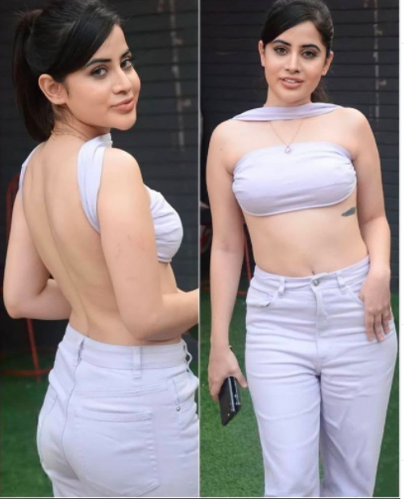 Urfi Javed massively trolled again for backless outfit dpl