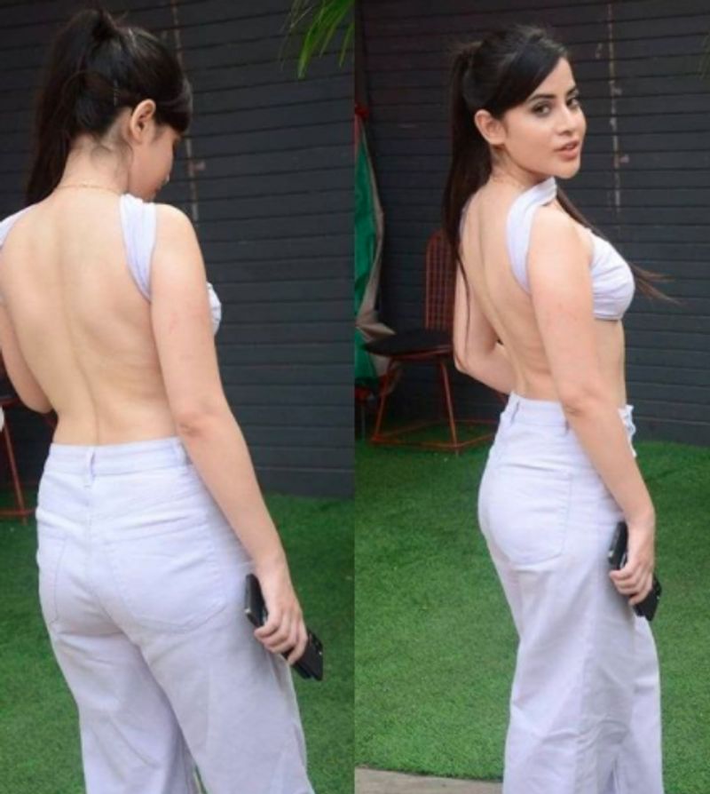Urfi Javed massively trolled again for backless outfit dpl