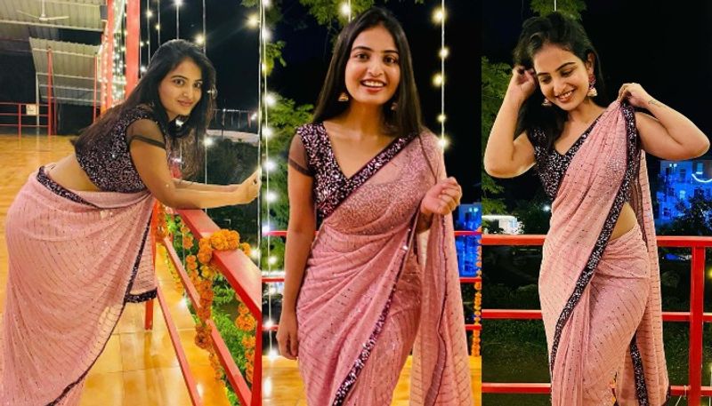 ananya nagalla hip show mind blowing diwali special hot pics mesmerizing