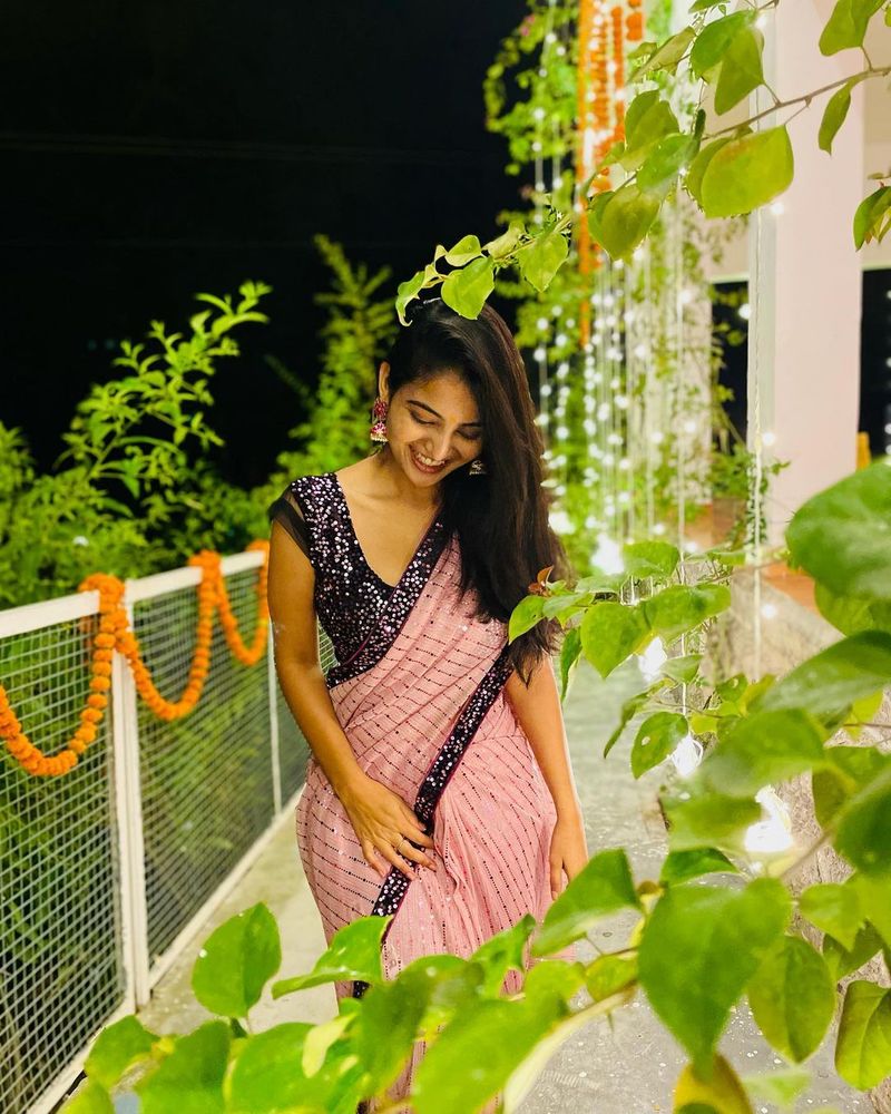 ananya nagalla hip show mind blowing diwali special hot pics mesmerizing