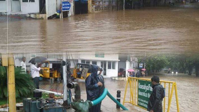 chennai flood affected areas...CM stalin visits