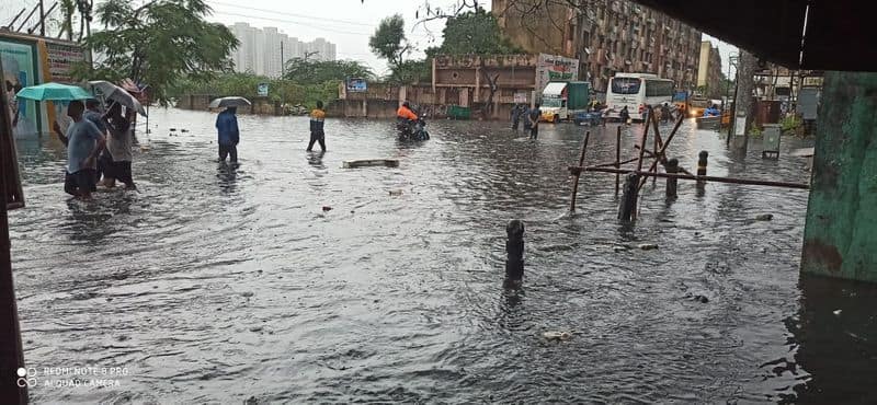 heavy rain fall in Chennai flood alert issued
