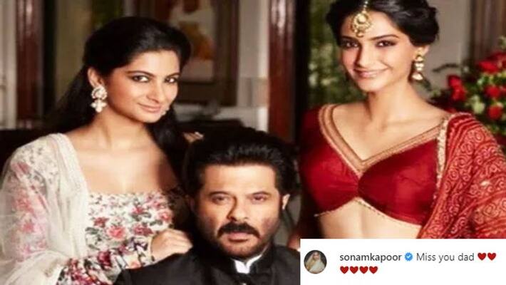 anil kapoor shares phots of sonam kapoor and rhea kapoor he miss them NTP anil kapoor shares phots of sonam kapoor and rhea kapoor he miss them NTP