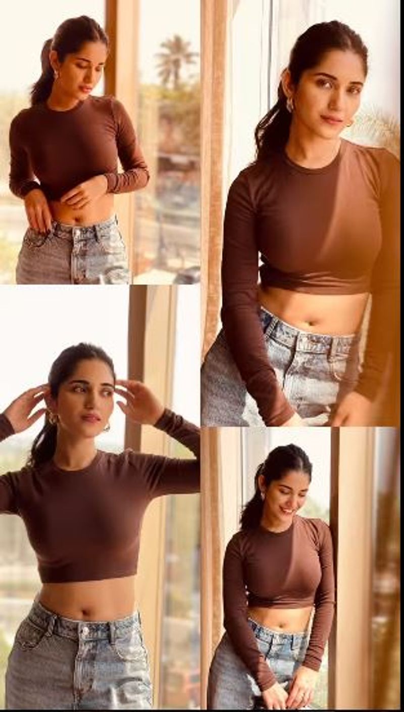 Ruhani Sharma letest photos became hot topic in social media