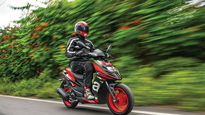 Updated Aprilia SR 160 spotted with new design Updated Aprilia SR 160 spotted with new design