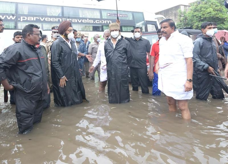 Chief Minister Stalin on a mission to rescue people from the floods in Chennai