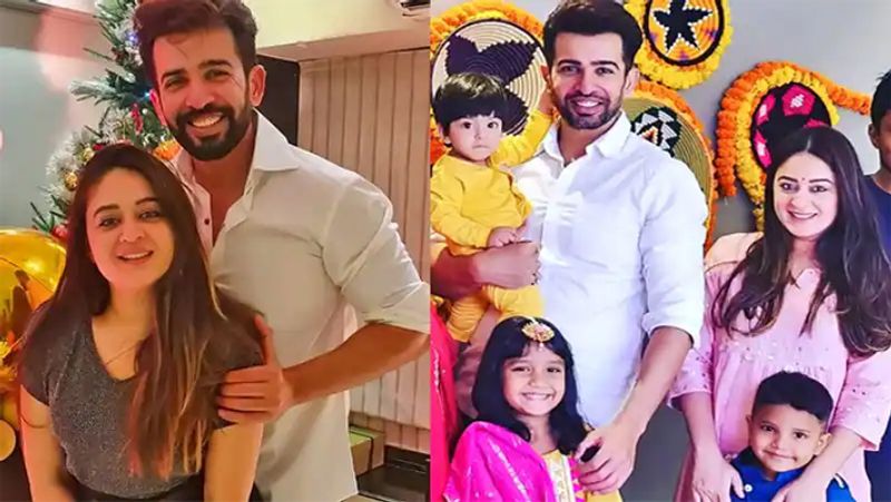 Balika Vadhu actress Mahi Vij Attend Karanvir Bohra Daughters Birthday Party with her Baby Tara kpg