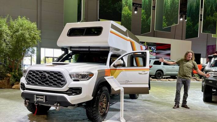 Toyota unveiled the TacoZilla a camper van Toyota unveiled the TacoZilla a camper van