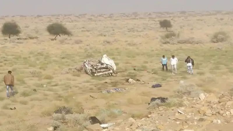 Jaisalmer Accident sri ganganagar family five members died family on tour for Diwali holidays