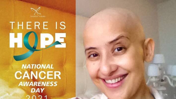 national cancer awareness day heroin manisha koirala came up with a message national cancer awareness day heroin manisha koirala came up with a message
