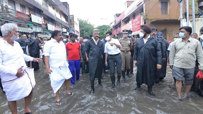 Monsoon Alert Tamil Nadu Chief Minister MK Stalin reached the affected areas after heavy rains in Chennai KPA
