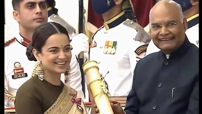 Kangana Ranaut Karan Johar Adnan Sami who awarded Padma awards bjc Kangana Ranaut Karan Johar Adnan Sami who awarded Padma awards bjc
