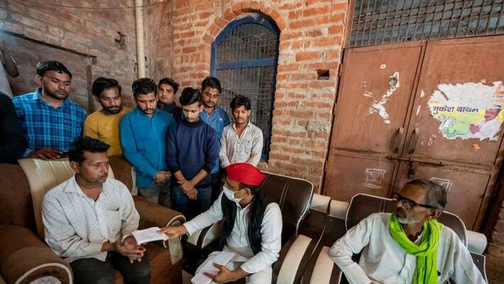 UP Election 2022, uttar pradesh news bjp congress targets samajwadi party leader akhilesh yadav stb UP Election 2022, uttar pradesh news bjp congress targets samajwadi party leader akhilesh yadav stb