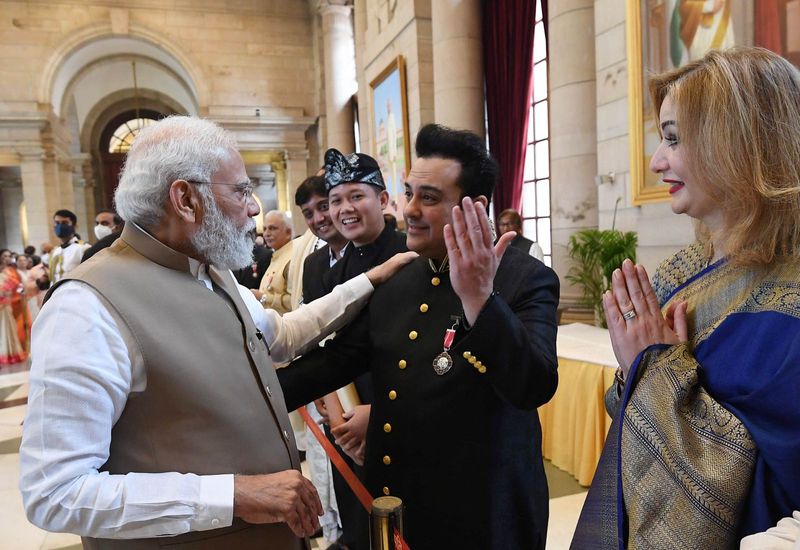 Prime Minister Narendra Modi Meeting Padma Awardees and Their Relatives