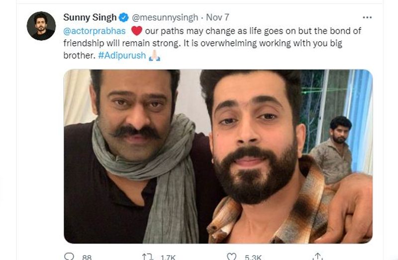 adipurush star sunny singh trolled by prabhas fans viral