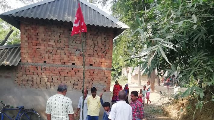 CPM activist killed for raising flag in memory of November revolution bmm CPM activist killed for raising flag in memory of November revolution bmm