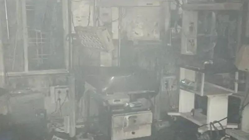 Photos fire at Kamla Nehru Children Hospital in Bhopal families of children seen in sorrow and anger UDT