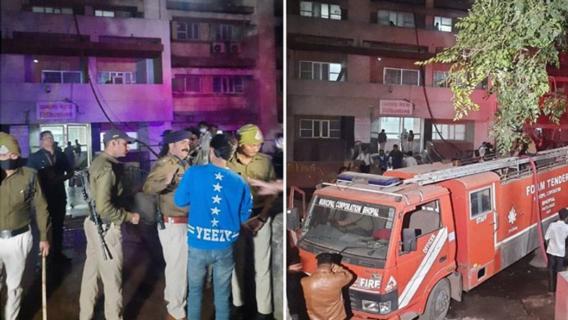 MP Four children die as fire breaks out in paediatric ICU of Bhopal Kamala Nehru Hospital pod