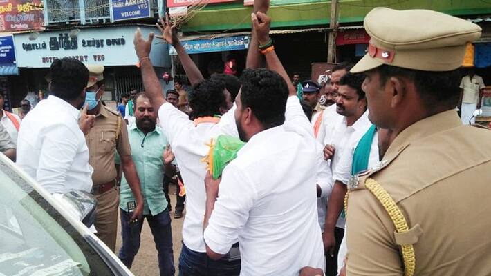 TN BJP Leader annamalai warning to police inspector in madurai - case filed against annamalai TN BJP Leader annamalai warning to police inspector in madurai - case filed against annamalai