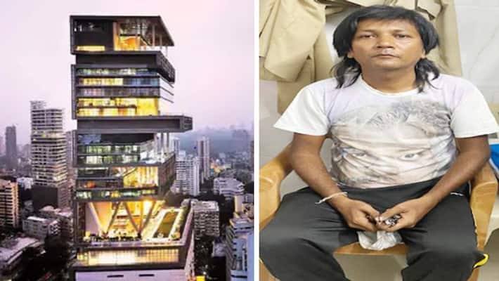 Mumbai Police tightens security outside Mukesh Ambani house Antilia pod Mumbai Police tightens security outside Mukesh Ambani house Antilia pod