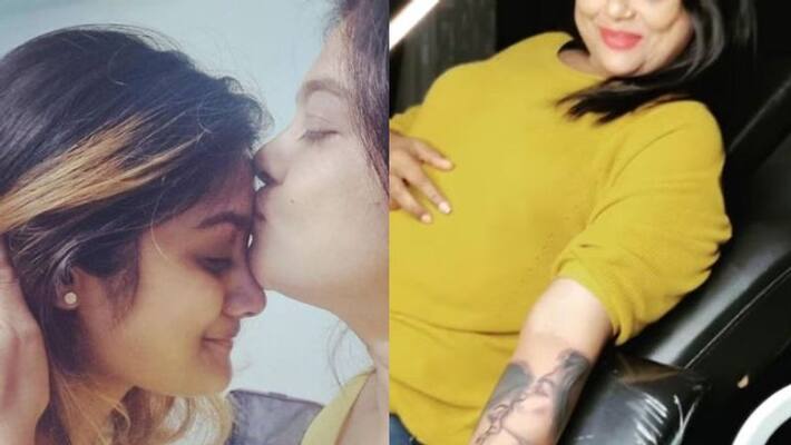 actress manju pillai inked new tattoo of her daughter pic actress manju pillai inked new tattoo of her daughter pic