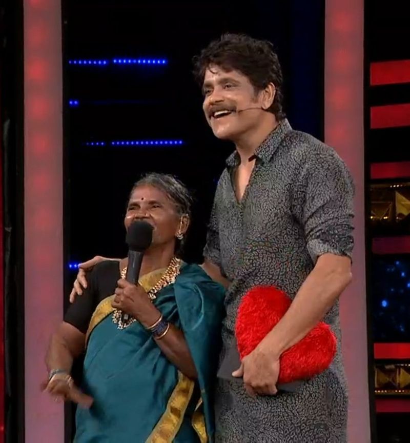 gangavva house warming ceremony bigg boss 4 akhil savitri hul chul photos viral