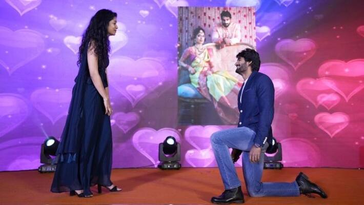 hero kartikeya react on his love propose to fiance lohitha hero kartikeya react on his love propose to fiance lohitha