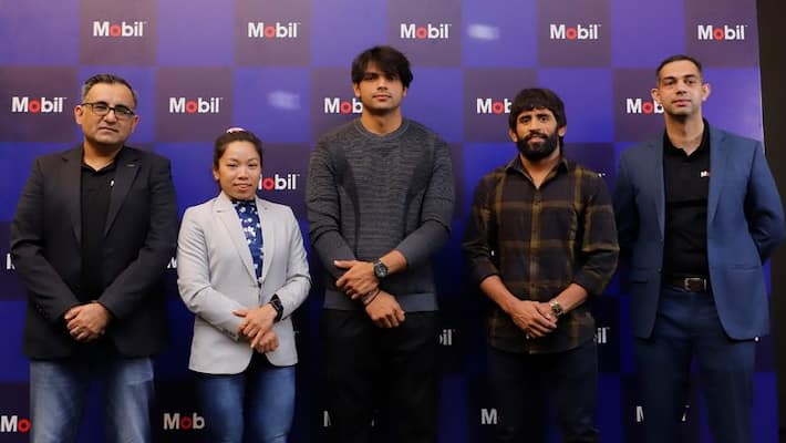 Mobil India renews brand ambassador contract with Olympics medalist Neeraj Chopra and others ckm Mobil India renews brand ambassador contract with Olympics medalist Neeraj Chopra and others ckm