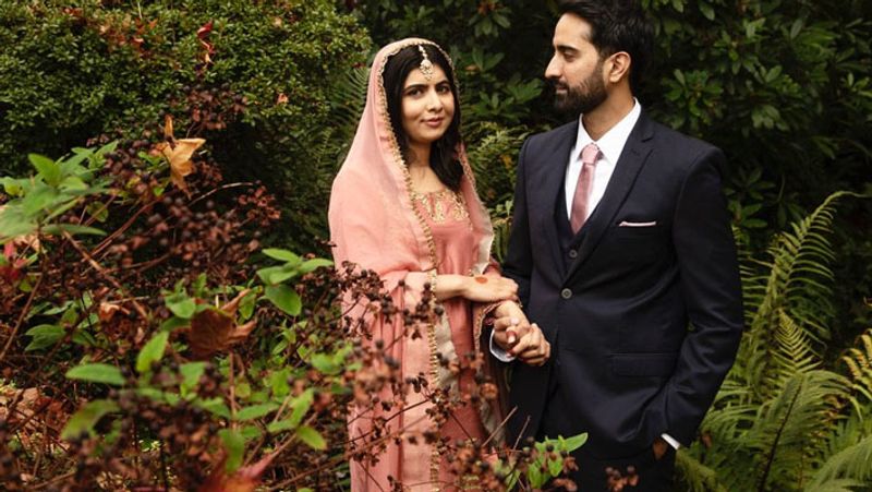 nobel laureate Malala Yousafzai married his friend asar in birmingham shared photos on social media KPA