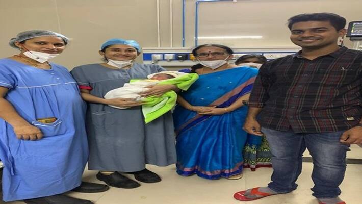 bhadradri district collector anudeep wife delivers baby boy in bhadrachalam government hospital bhadradri district collector anudeep wife delivers baby boy in bhadrachalam government hospital