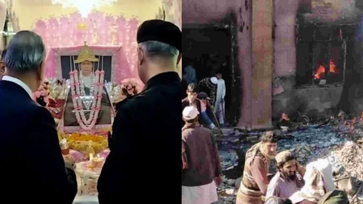 century old hindu temple Shri Param Hans Ji Maharaj temple vandalized last year by extremists Rebuilt in Pakistan century old hindu temple Shri Param Hans Ji Maharaj temple vandalized last year by extremists Rebuilt in Pakistan