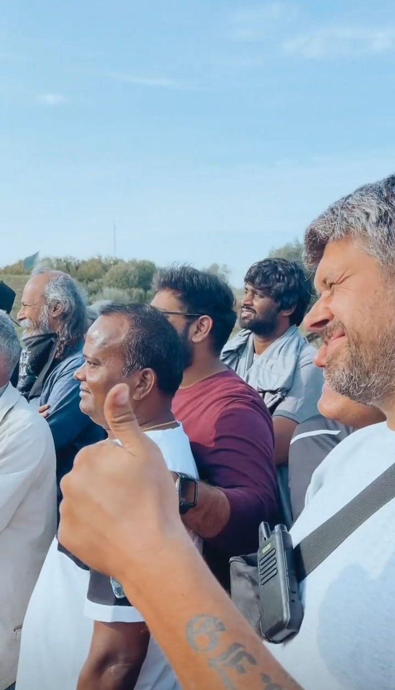Actor ajithkumar starring valimai movie action sequences new working stills