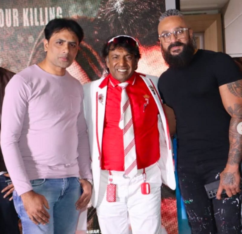 Kannada movie starring Arjun Sarja Oppanda audio released dpl