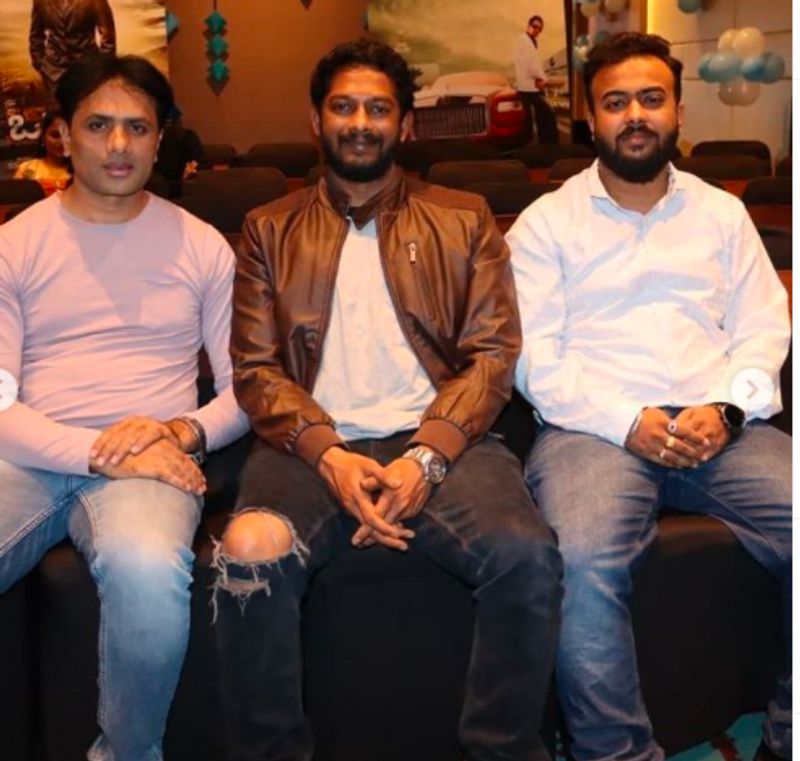 Kannada movie starring Arjun Sarja Oppanda audio released dpl
