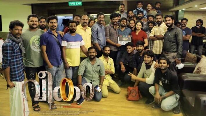 Dhyan Sreenivasan Veekam shooting complete Dhyan Sreenivasan Veekam shooting complete