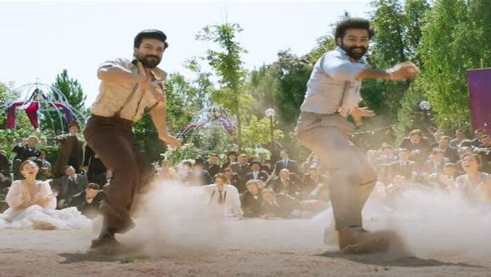 Naatu Naatu song out from RRR movie Naatu Naatu song out from RRR movie