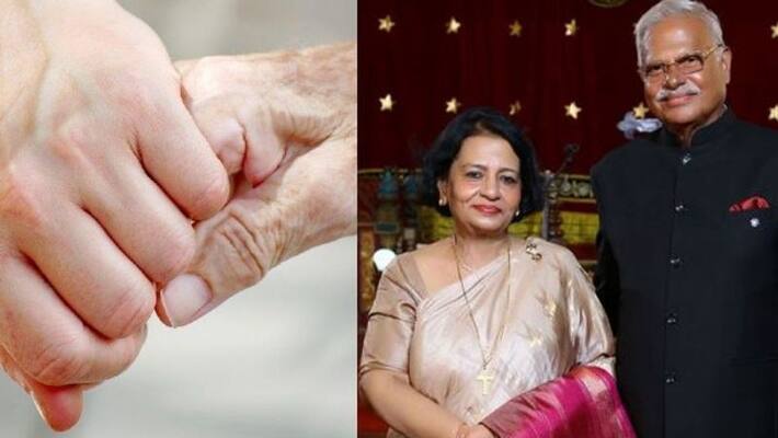varghese and aswathy sets a new model for old aged people by their marriage varghese and aswathy sets a new model for old aged people by their marriage