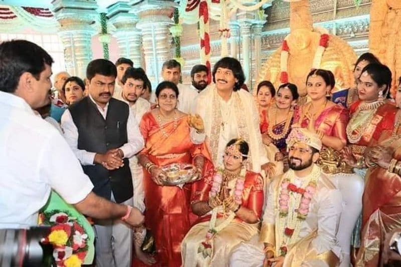 Soraba BJP MLA Kumar Bangarappa daughter lavanya- Marriage Photos rbj