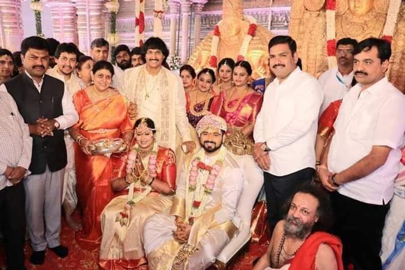 Soraba BJP MLA Kumar Bangarappa daughter lavanya- Marriage Photos rbj
