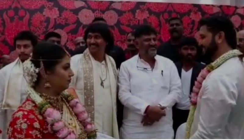 Soraba BJP MLA Kumar Bangarappa daughter lavanya- Marriage Photos rbj