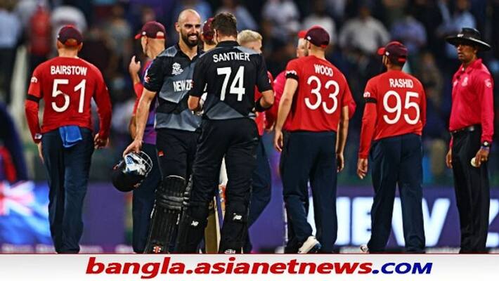 T20 World Cup 2021, 1st Semifinal - New Zealand beat England by 5 wickets in Abu Dhabi ALB T20 World Cup 2021, 1st Semifinal - New Zealand beat England by 5 wickets in Abu Dhabi ALB