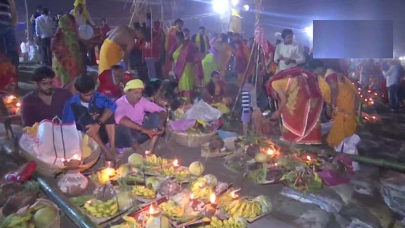 Chhath Puja 2021 Delhi Mumbai Kolkata Patna Ranchi See pictures and offer Arghya rising sun UDT