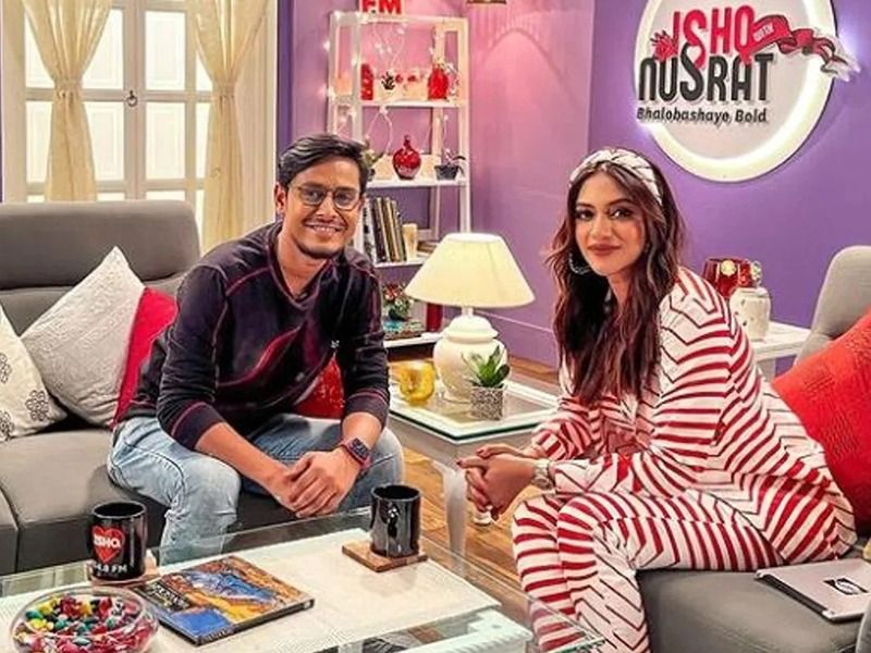 nusrat jahan s new radio show Ishq with Nusrat will start on 15th november BRD