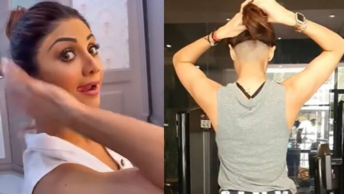 Shilpa Shetty flaunts her quirky haircut, actress slays style on Ranveer Singh song Tattad kpg Shilpa Shetty flaunts her quirky haircut, actress slays style on Ranveer Singh song Tattad kpg