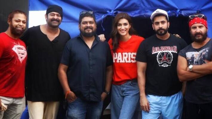 prabhas wraps up adipursh shoot team celebrates prabhas wraps up adipursh shoot team celebrates