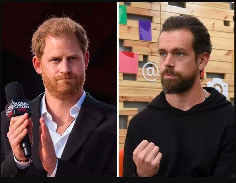 Prince Harry Says "Warned" Jack Dorsey In Email Day Before Capitol Riot in us