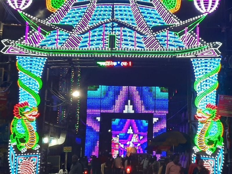 Chandannagar has risen to the occasion of Jagadhatri Pujo 2021 RTB