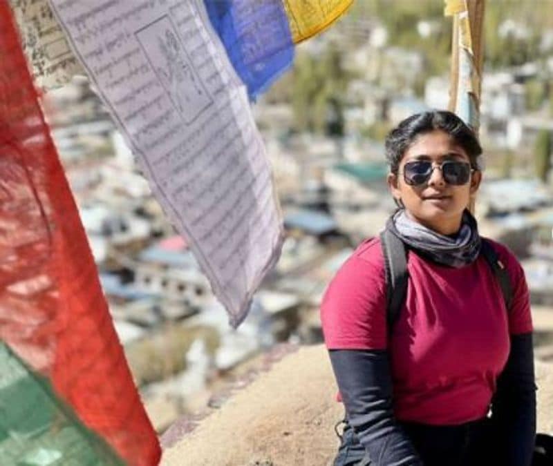 Kannada actress Bhoomi Shetty shares Ladakh bike trip says will sign film projects soon vcs